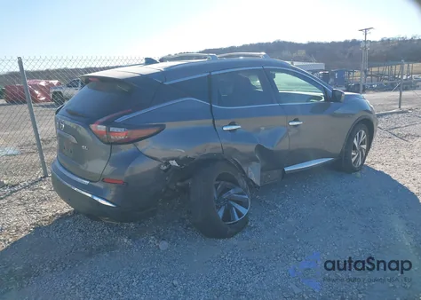 2019 Nissan Murano Sl из США, поврежденный, VIN 5N1AZ2MJ9KN139246